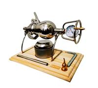 Hand Popcorn Maker 260ml Retro Nostalgic Mini Popcorn Maker Pequeño amplificador de pellets de acero inoxidable 304 Old Fashioned Home Mini Popcorn Popper