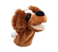 Hand Puppet Animal Plush Cartoon Role Playing Toy Hairy Ears Dog Educational Dolls