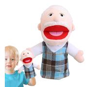 Hand Puppets - Family Puppets | Storytelling Plush Puppet | Family Hand Puppets, Soft Role-Play Toy Puppets Interactive Pretend Play Puppet, School Home Puppet with Movable Mouth for Girls Boys