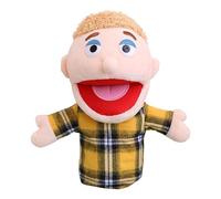 Hand Puppets - Family Puppets | Storytelling Plush Puppet | Family Hand Puppets, Soft Role-Play Toy Puppets Interactive Pretend Play Puppet, School Home Puppet with Movable Mouth for Girls Boys