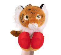 Hand Puppets, Interactive Plush Boxing Puppet with Retractable Arm 27x25x15cm, Early Learning Toy for Kids 3+ Years Party Show Storytelling Fun Silly Gift Stocking Stuffer