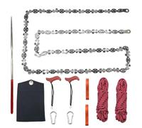 Hand Rope Saw,High Reach Tree Limb Pocket Chaainsaw - 68-Toothed Design Cutting Supplies for Baackpacking, Survival, Gardening, Caamping