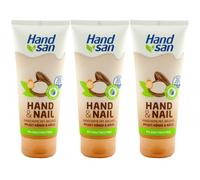 Hand san Crema de Manos Hand&Nail 3 X 90ml Mantiene Hand & Uñas Ph-Hautneutral