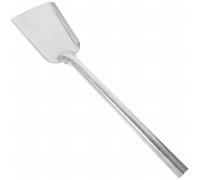 Hand Shovel Fire Stove Ash Fireplace Grill Rake Wood Pizza Oven Cleaner Tool for Home Camping Kicthen Workshop Productos (Silver One Size)
