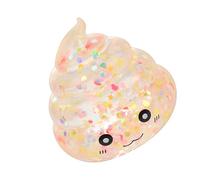 Hand Squeeze Toy, Calming Glitter Ball, 2.56x2.17 Inches Funny Rebound, Stress Relief with Compact Build, Relaxing Play with Colorful Design, Home Accessories for Boys Children Students Adults Travel