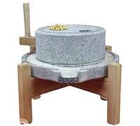 Hand Stone Mill, Hand Wet Grain Mill With Stand,Low Temperature Grinding To Retain Nutrients,No Need To Move, Easy To Clean,For Soybean Milk And Grain Grinding, LJJY-KK