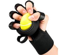 Hand Strengthening Ball Strong, Grip Trainer Ball, Tool Device Sturdy Build Premium Quality, Finger Aid Reliable Accessory, Strengthening Tool for Home Office Gym Fitness Rock Climbing Workout