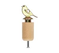 Hand-Twisted Bird Whistle, Natural Wood Color Bird Call Simulator, Parřot Traīning Whistle For Outdoor Nature Observation Pet Training, Wõod, 1 Wĥistle