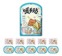 Hand Warmer Patch, 10-Piece Portable Cartoon Heat Pack Set, Body-Safe Toes and Feet Warmers for Outdoor Hiking, Camping, Backpacking, Fishing, Home, and School Use