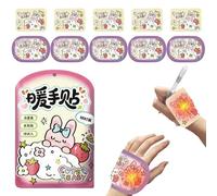 Hand Warmer Patch - 10 Pieces Cartoon Heat Packs for Outdoor Comfort | Portable Body Safe Toes Pocket Warmers, Long-Lasting Heating Pads for Home School Camping Fishing Trips, 12.6x 9.4cm Multicolor