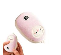 Hand Warmers Rechargeable - USB Pocket Heater with 3 Adjustable Temperature Settings for Outdoor, Office, Home, Winter, Camping, Hiking, Skiing, and Travel, Portable Rechargeable Heater for Hands