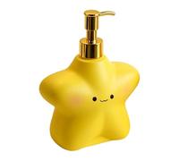 Hand Wash Dispenser | Hand Soap Dispenser - Star Shaped Bathroom Refillable Lotion Bottle For Shower Gel Shampoo Lotion Liquid Countertop Apartment Dormitory