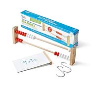 hand2mind Abaco de demostración de Rekenrek de 20 cuentas, ábaco de colores para niños, contadores de cuentas para matemáticas para niños, contador de conocimientos y números (juego de 1)