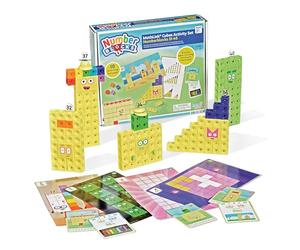 hand2mind Numberblocks 31-40 MathLink Cubes Activity Set - Learn Numbers & Early Math Skills, Preschool and Kindergarten Learning Activities, Educational Toys for Kids, Counting Math Manipulatives
