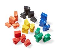 hand2mind Wooden Dominoes Set for Kids Double Six Dominoes for Toppli