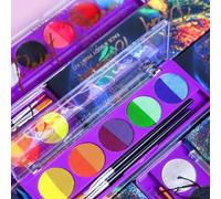 HANDAIYAN - Fluorescent UV Body Painting Palette - 2 Types 02# - 11g