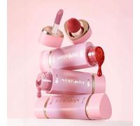 HANDAIYAN - Lip Gloss & Liquid Blush Dual-ended Stick - 6 Colors 01# - 9.5ml