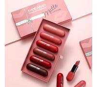 HANDAIYAN - Mousse Matte Lipstick 6 Colors Set Set (3g x 6)
