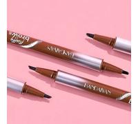 HANDAIYAN - Wild Waterproof Liquid Brow Pen - 5 Colors 01# Chocolate - 0.55ml