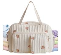 Handbags for Women, Multi-Pocket Diaper Storage Bag with Adjustable Strap, Large Capacity Fashion Luggage Bag for Travel, Waterproof Travel Pouches for Hospital & Daily Use, Mother & Parent Essentials