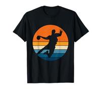 Handball Sports Retro Vintage SunsetH Handball Player Camiseta