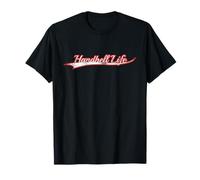 Handbell Life Choir Member Church Musician Vintage Varsity Camiseta