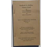 Handbook for building homes of earth