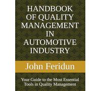 HANDBOOK OF QUALITY MANAGEMENT IN AUTOMOTIVE INDUSTRY