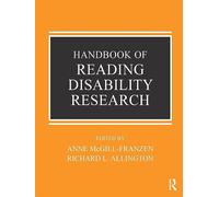Handbook of Reading Disability Research
