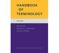 Handbook Of Terminology
