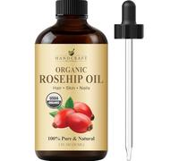 Handcraft Blends Aceite de rosa mosqueta - 30 ml - 100% puro y natural - Aceite de grado premium para cara, piel y cabello - Protege y nutre - Aceite portador