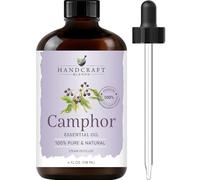 Handcraft Blends Aceite esencial de alcanfor - Enorme 4 onzas líquidas, 100% puro y natural, aceite esencial de grado premium para difusor y aromaterapia