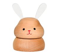 Handcraft - Caja musical giratoria de madera con forma de seta clásica, melodías clásicas, decoración del hogar, para niños y adultos