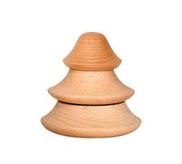 Handcraft - Caja musical giratoria de madera con forma de seta clásica, melodías clásicas, decoración del hogar, para niños y adultos