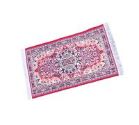 Handcrafte Samll - Alfombra para una fácil decoración del suelo, alfombra de tela resistente, diseño gráfico seguro para la habitación de los niños, lavable, alfombra de suelo para casa de muñecas