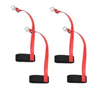 Handcuff Straps - Mitten Keepers for Winter Sports | Stretchy Fabric with Clip Buckle & Anti-Drop Safety Lanyard for, Ice Skating, Sledding and Extreme Cold Expeditions