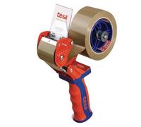 tesa Dispensador Manual Economy - Dispensador de Cinta Adhesiva Manual para Cintas de Embalaje de hasta 50 mm de Ancho