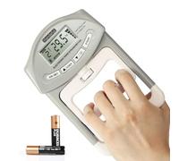 Handeful Probador de fuerza de agarre, dinamómetro digital para medidor de medición manual, captura automática, potencia electrónica del antebrazo y los dedos, 90 kg, fortalecedor de agarre para