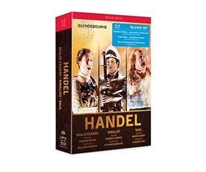 HANDEL, G.F.: Giulio Cesare / Rinaldo / Saul [Operas] (Glyndebourne, 2005-2015) (5-DVD Box Set) (NTSC) [Blu-ray]
