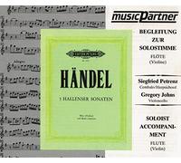 HANDEL G.F. - SONATAS HALLEN #AND##43; CD VIOLIN O FLAUTA Y P