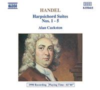 Handel, G.F. - Suites pour clavecin Nos 1 à 5