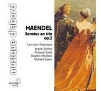 Handel Georg Friedri - Sonate in Trio Op.2