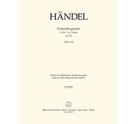 Handel, George F.. Concerto Grosso HWV 320/Op. 6/2/ Harpsic