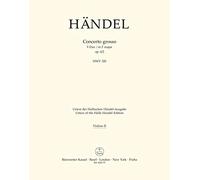 Handel, George F.. Concerto Grosso HWV 320 Op. 6/2/ Violin