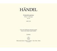 Handel, George F.. Concerto Grosso HWV 323 Op.6/5/ Harpsich
