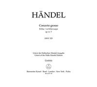 Handel, George F.. Concerto Grosso HWV 325 Op.6/7/ Harpsich