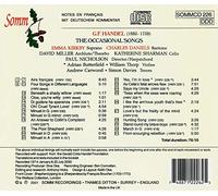 Handel - Occasional French & English Songs