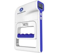 Handexer Probador de fuerza de agarre de 120 kg, dinamómetro de mano digital registrado por la FDA con pantalla LCD retroiluminada para pruebas de fuerza de agarre y entrenamiento