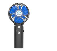 HandFan Mini Ventilador Portátil con Pilas 5200mAh Banco de alimentación Ventilador de Mano Personal 3 Velocidades/Tiempo de Trabajo 5-20H para el hogar al Aire Libre el Recorrido Que acampa
