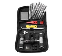 Handfly- Kit de reparación de neumáticos de alta resistencia, kit de tapones para neumáticos de 39 piezas para automóviles, motocicletas, camiones, tractores, remolques y vehículos recreativos